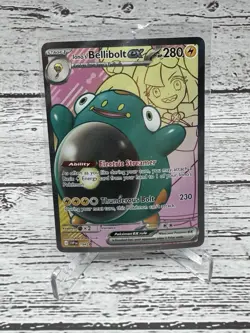 Ionos Bellibolt Ex Promo 194 Pokemon Journey Together Full Art Near Mint - Image 1