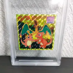 PSA 10 1998 POKEMON TOP STICKERS CHARMANDER CHARMELEON CHARIZARD - Image 3