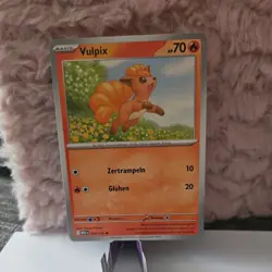 Vulpix Meg 019/132 pokemon mega Entwicklung karte NM Deutsch - Image 1