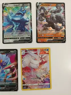 5x Pokemon Cards Job Lot Bundle Machamp V, Frosmoth & Snealer V.. etc Pack Fresh - Image 3