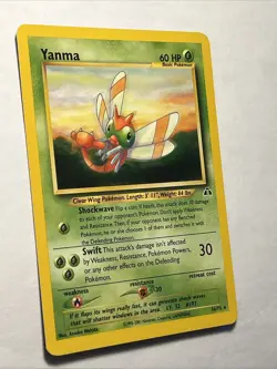 Pokemon TCG Neo Discovery Yanma 36/75 Non Holo Rare Card Vintage WOTC NEAR MINT - Image 3