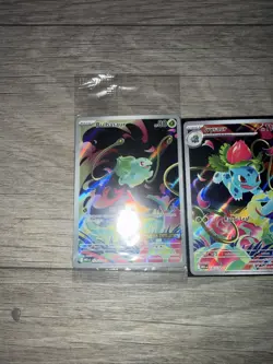Lot Of 2 Pokemon Cards *MINT OR NEAR MINT* Bulbasaur And Ivysaur Entei Free W/P - Image 2