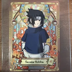 Sasuke Uchiha SPECIAL EDITION NRSA01-SP-002L5 Naruto Kayou Card (ENGLISH) - Image 2
