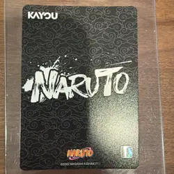 Sasuke Uchiha SPECIAL EDITION NRSA01-SP-002L5 Naruto Kayou Card (ENGLISH) - Image 4