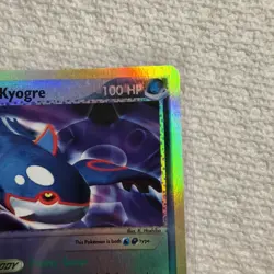 KYOGRE 3/95 Reverse Holo ex Team Aqua's NM Pokemon Card - Image 5