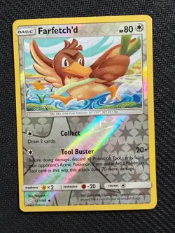 Farfetch’d & Psyduck ~Reverse Holo~Cute Cameo Gallery | Hidden Pokemon in Card - Image 1