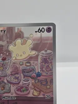 Milcery 152/142 - SV07: Stellar Crown - Pokemon Card Full Art Psychic Type - Image 2