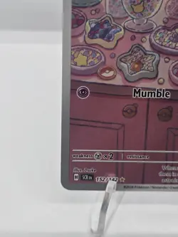 Milcery 152/142 - SV07: Stellar Crown - Pokemon Card Full Art Psychic Type - Image 4