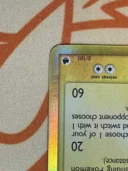 Pokemon TCG Feraligatr EX Dragon Frontiers Holo Rare Card 2/101 Stamped - Image 2