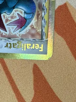 Pokemon TCG Feraligatr EX Dragon Frontiers Holo Rare Card 2/101 Stamped - Image 4