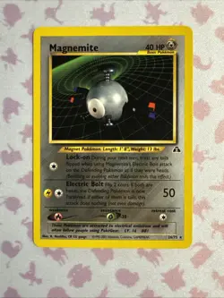 Magnemite 26/75 Rare Neo Discovery Non Holo Pokemon Card - Image 1