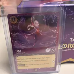 Elsa - The Fifth Spirit Promo Card 6/P3 Disney Lorcana TCG - Image 2