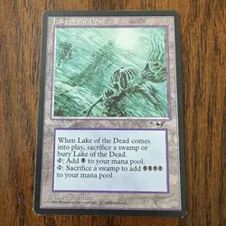 Lake of the Dead - Alliances - VINTAGE Magic The Gathering 1996 - Image 1