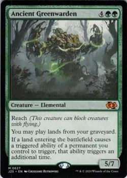 Ancient Greenwarden - Foundations Jumpstart - 627 - NM - Image 1