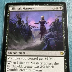 Liliana's Mastery Magic Game Night Regular Rare 032 NM MTG - Image 2