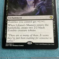 Liliana's Mastery Magic Game Night Regular Rare 032 NM MTG - Image 3