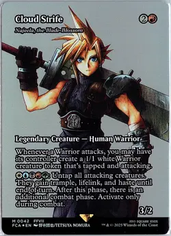 Cloud Strife - Najeela, the Blade-Blossom (Showcase) FOIL M FCA - Image 1