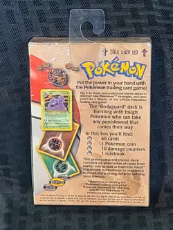 Factory-Sealed 1999 TCG Pokemon Fossil "BodyGuard" Theme Deck By WotC - Image 2