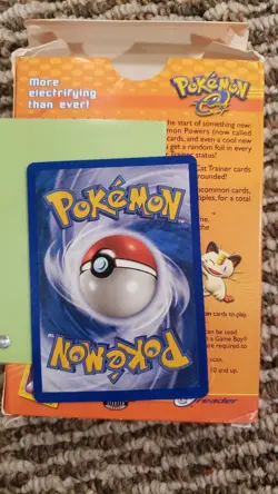 Pokemon OPENED Expedition Base Set Echo Theme Deck Vintage 2002 SEE PHOTOS+coin 76930179666 - Image 4