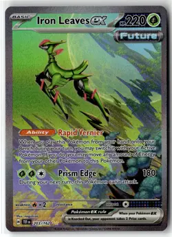 Iron Leaves ex ⭐ 203/162 Holo Temporal Forces Pokemon NM - Image 1
