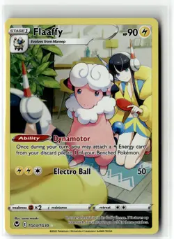 Flaaffy ⭐ TG03/TG30 Holo Silver Tempest Trainer Gallery Pokemon NM - Image 1
