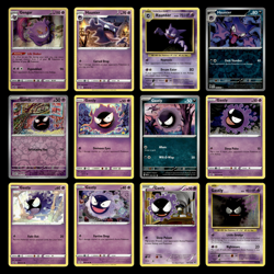 12x Gengar Lot Haunter Gastly 85.0 Sword Shield Pokemon Cards Collection Set TCG - Image 1