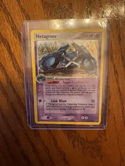 2005 Pokemon Ex Deoxys #11 Metagross Holo Rare 11/107 Vintage - Image 1