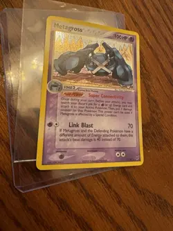 2005 Pokemon Ex Deoxys #11 Metagross Holo Rare 11/107 Vintage - Image 3