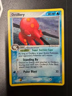 Pokemon Octillery 10/115 EX Unseen Forces Ultra Rare Holo Card - Image 1