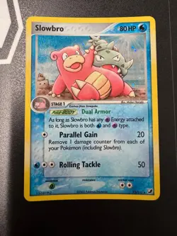 Pokemon Slowbro 13/115 EX Unseen Forces Ultra Rare Holo Card - Image 1