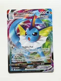Vaporeon Vmax 030/203 Full Art Holo Pokemon Evolving Skies English Near Mint - Image 3