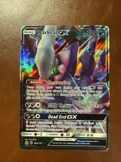 Darkrai GX 88a/147 Alternate Art Promo NM 2018 Pokemon TCG - Image 1