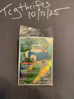 Sealed Pokemon Snorlax 51/ SV Black Star Promos - Image 2