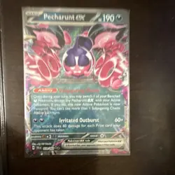 Pokemon Pecharunt EX 039/064 Shrouded Fable Full Art Holo Double Rare 190 HP - Image 1