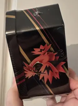 Pokemon TCG: Crown Zenith Galarian Moltres Tin (Small Version, Factory Sealed) - Image 3
