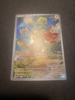 Pikachu 027 SVP Pokemon TCG Pokemon Center Stamped Promo Exclusive - Image 2