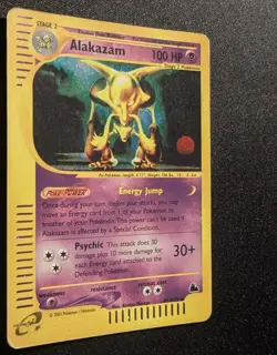Pokemon SKYRIDGE - #H1/H32 Alakazam - Holo - ENG - Heavily Played+ - Image 5
