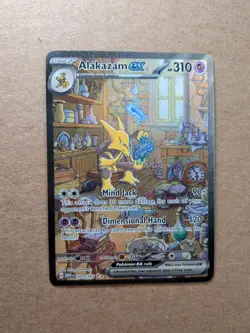 Pokemon Alakazam ex – 201/165 – SV Scarlet & Violet 151 – Near Mint - Image 1