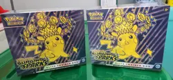 Pokemon TCG (2) Surging Sparks ETBs All Factory Sealed New - Image 1