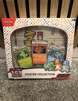 Pokemon 151 Poster Collection SEALED 🇬🇧 UK Seller 820650853166 - Image 1