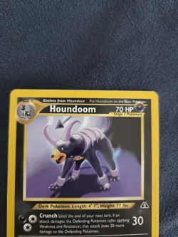 Pokemon Houndoom 23/75 Neo Discovery Non Holo Rare - Image 3