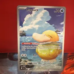 Pokemon Psyduck IR 226/217 Illustration Rare Ascended Heroes DMG Pack Fresh TCG - Image 1