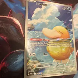 Pokemon Psyduck IR 226/217 Illustration Rare Ascended Heroes DMG Pack Fresh TCG - Image 3