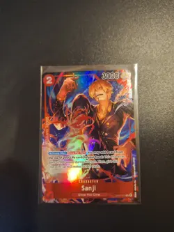 OP01-013 Sanji Alt Art Parallel Art R Card - One Piece Romance Dawn English - NM - Image 1