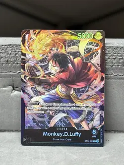One Piece Card Game Monkey.D.Luffy ST14-001 Starter Deck 14 English Edition - Image 1