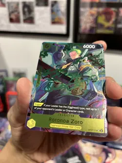 One Piece Roronoa Zoro (One Piece Day) Dallas Day 2025 Promo NM - Image 3