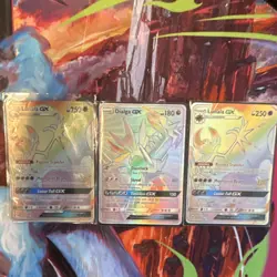 Pokemon Lot Rainbow GX VMAX Full Art Holo Card Lot Scizor Morpeko Solgaleo - Image 4