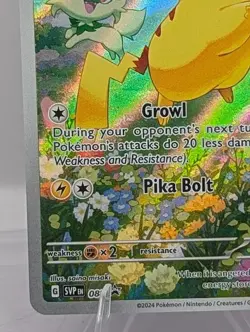 Pikachu 088 SVP Scarlet & Violet Holo Card Black Star Promo EN 2024 - Image 5