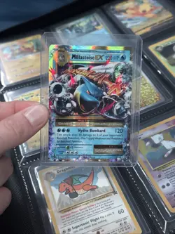 M Blastoise EX 22/108 Pokemon Card Mega XY Evolutions TCG Holo Ultra Rare - Image 1