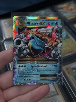 M Blastoise EX 22/108 Pokemon Card Mega XY Evolutions TCG Holo Ultra Rare - Image 3